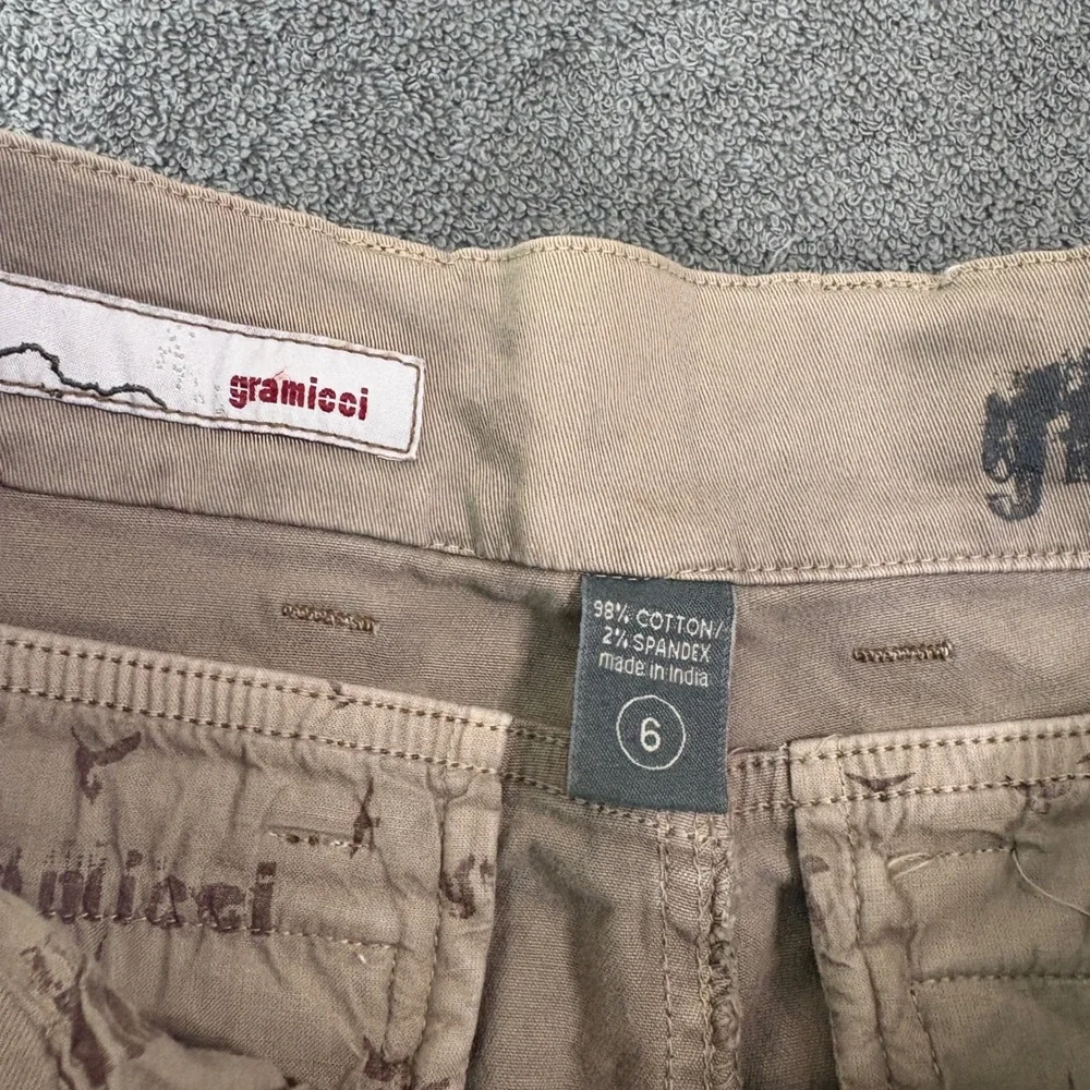 Gramicci Skirt Womens 6 Khaki Cargo Mini Utility Gorpcore Hiking Outdoor NEW